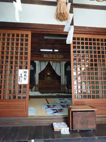 山桜神社の本殿