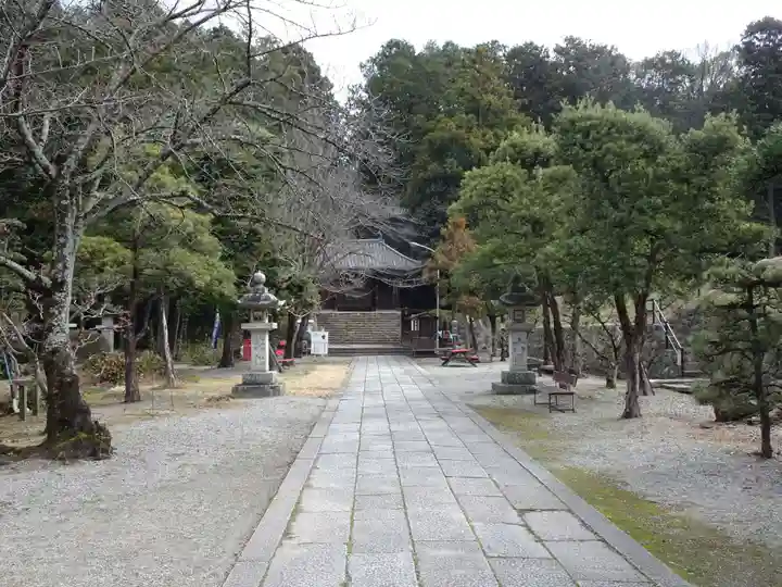 萩原寺の景色