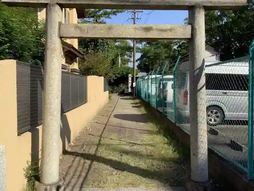 築地神社の鳥居