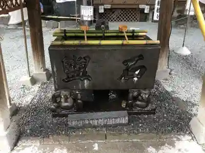 川越熊野神社の手水舎