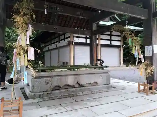 住吉神社の手水