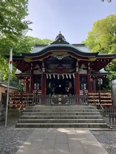 南沢氷川神社の本殿・本堂
