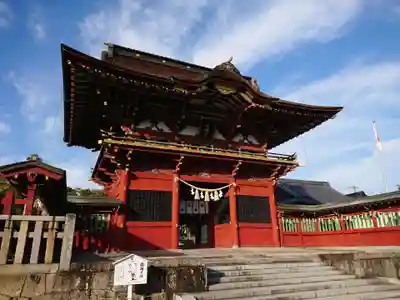 伊賀八幡宮の山門・神門