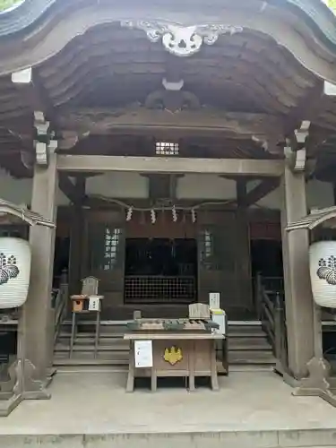 八百富神社の本殿・本堂