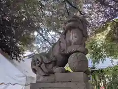 太子堂八幡神社の狛犬