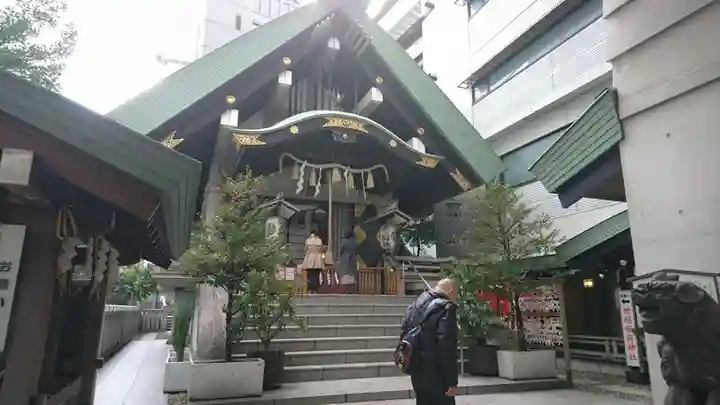 築土神社の本殿・本堂