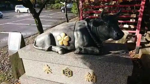 蒲原神社の狛犬