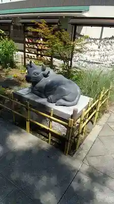 成子天神社の狛犬