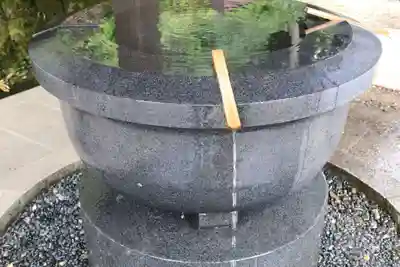 戸隠神社中社の手水舎