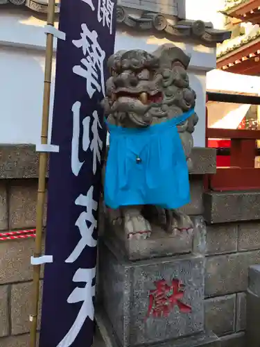 摩利支天 徳大寺の狛犬