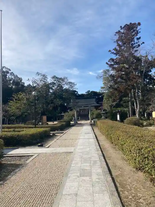 藤樹神社の鳥居