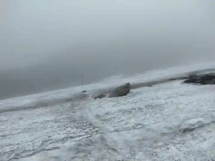 雄山神社峰本社の自然