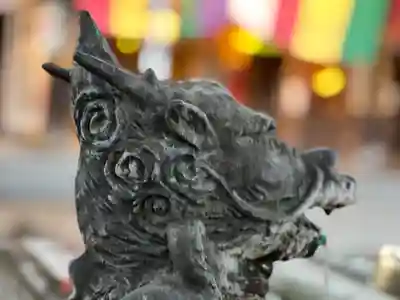 蓮馨寺の手水舎