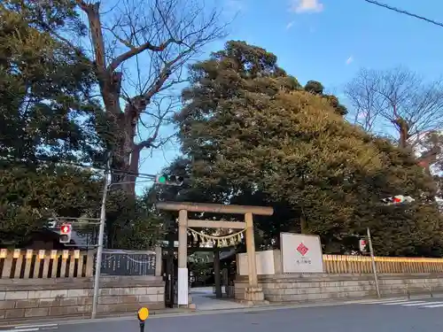 川越氷川神社の鳥居