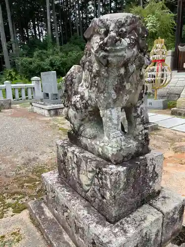 若狭野天満神社の狛犬