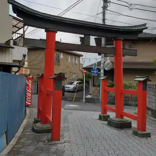 鳩ヶ谷氷川神社の鳥居