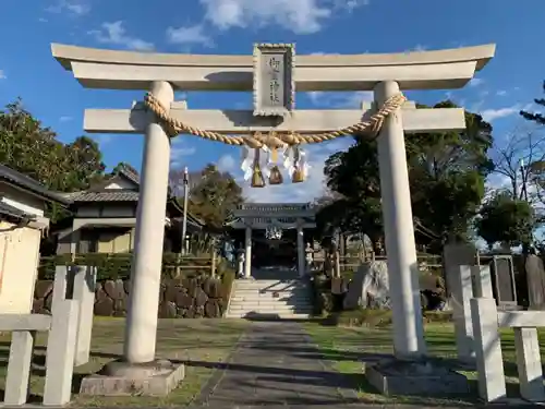 御靈神社の鳥居