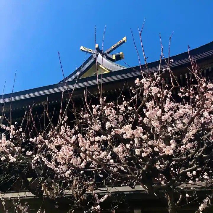 湯島天満宮の庭園