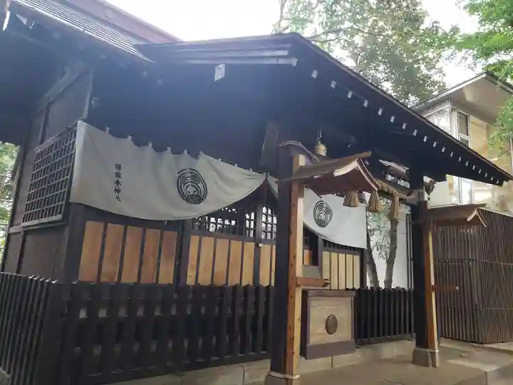 羽根木神社の本殿・本堂