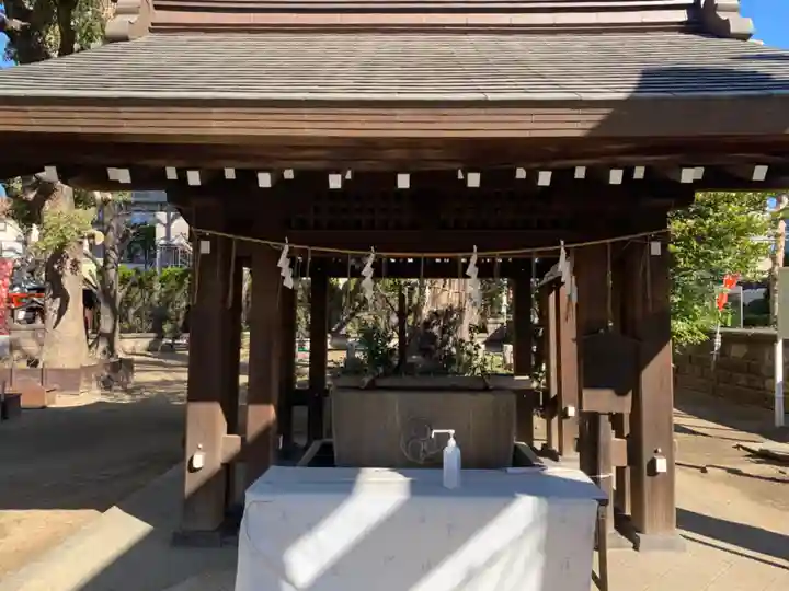 磐井神社の手水舎