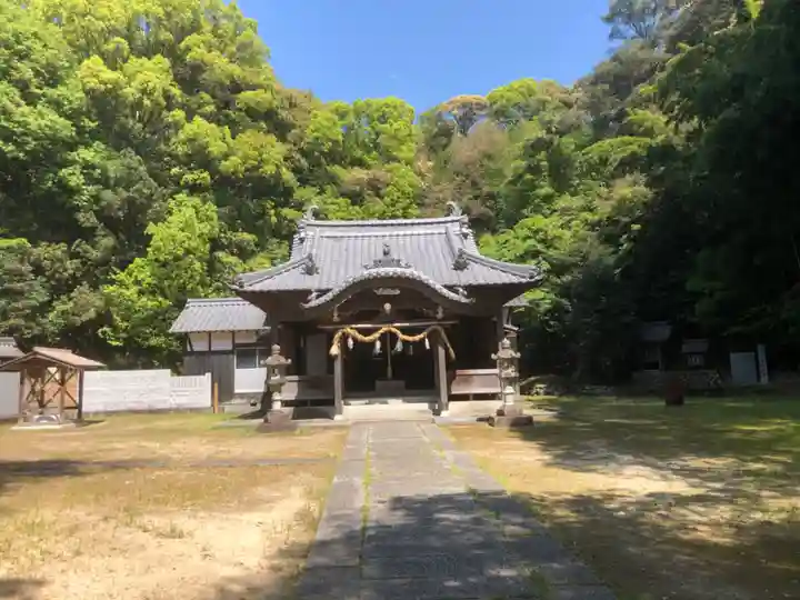 伊曾能神社の本殿・本堂