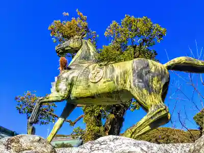 真清田神社の狛犬