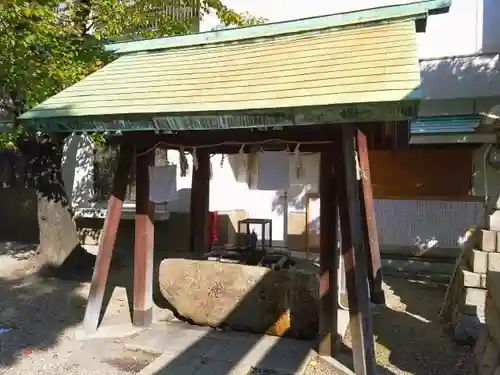 山神社（道徳山神社）の手水舎