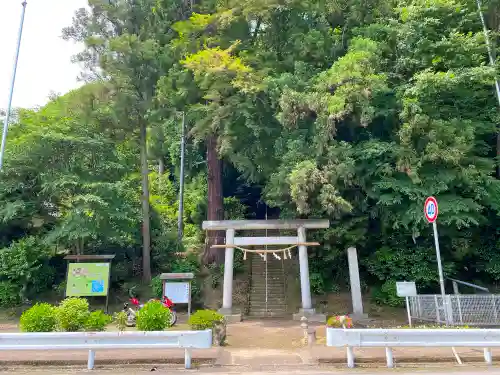 大井神社の鳥居