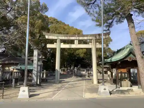 堤治神社の鳥居