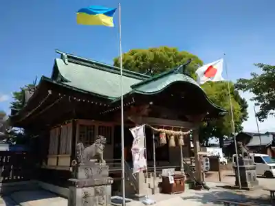  四王寺神社の本殿・本堂