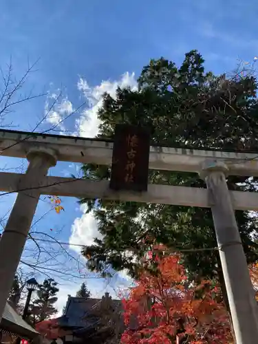 懐古神社の鳥居