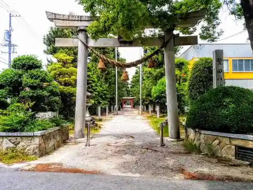 野田八幡宮の鳥居