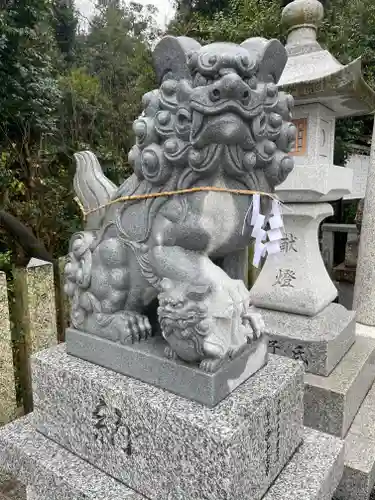 美多彌神社の狛犬