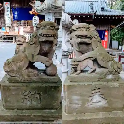 大宮・大原神社の狛犬