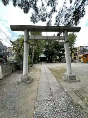 東小岩天祖神社の鳥居
