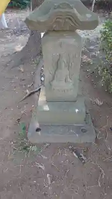 西町神明社の仏像