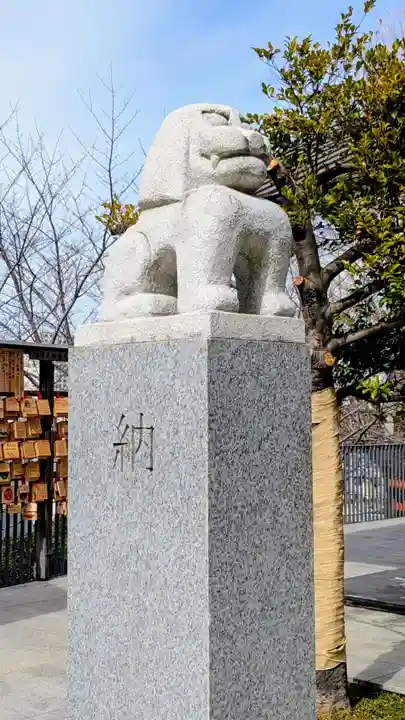 赤城神社の狛犬