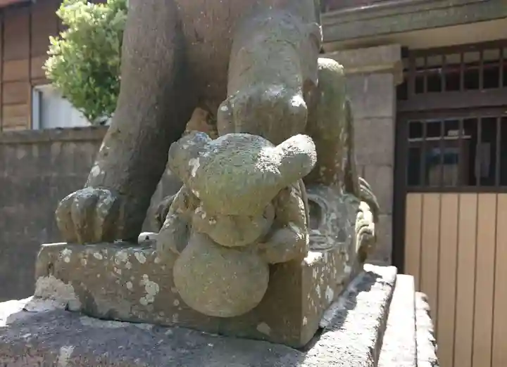 五所神社の狛犬
