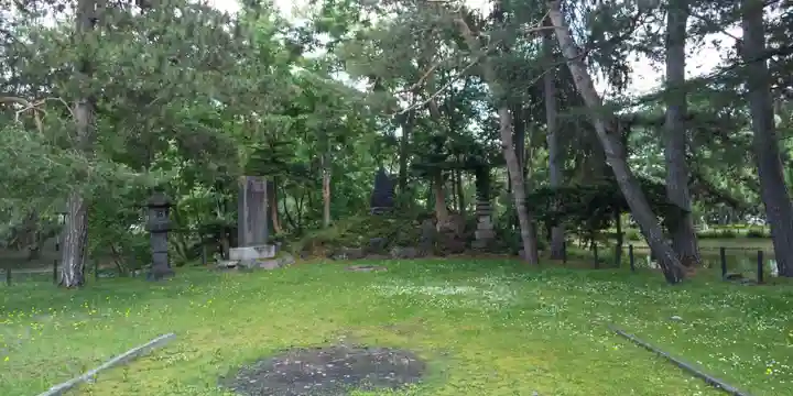 上川神社頓宮の庭園
