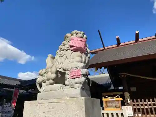 小垣江神明神社の狛犬