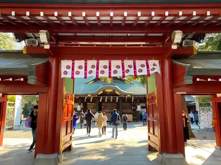 大國魂神社の山門・神門