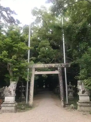 竹神社の鳥居