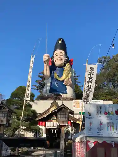 大前神社の像