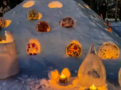 豊平神社の周辺