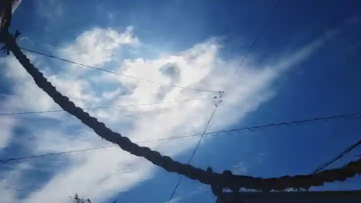 白山社(井堀)の景色