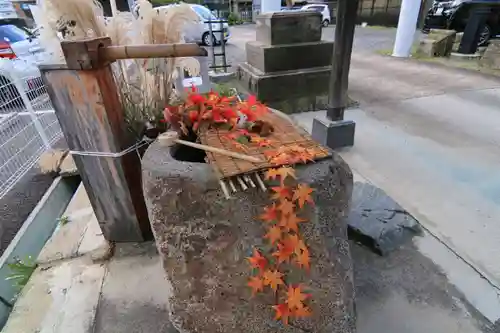 阿邪訶根神社の手水