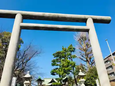 桜神宮の鳥居