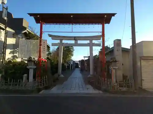 健田須賀神社の鳥居