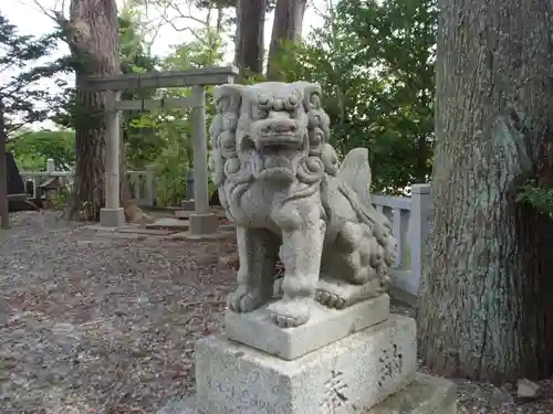 天照御祖神社の狛犬