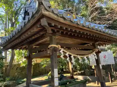 岩槻久伊豆神社の手水舎